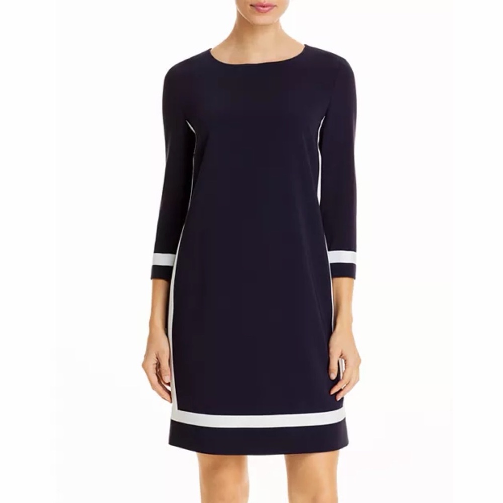 MaxMara Navy Fresis Tunic Dress 10